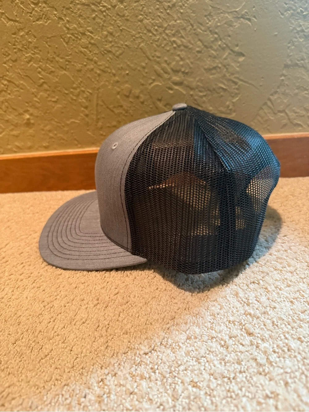 Vail Brewing Company Black & Gray Mesh-Back Trucker Hat